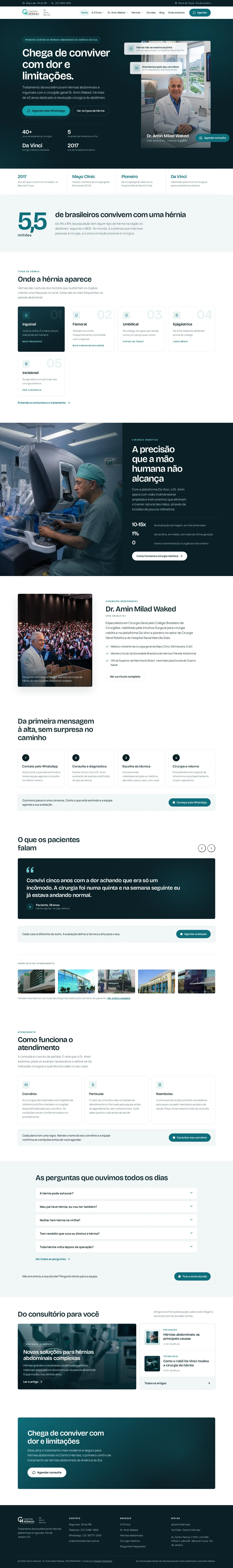 Centro Hérnias · Saúde · Cirurgia de hérnias