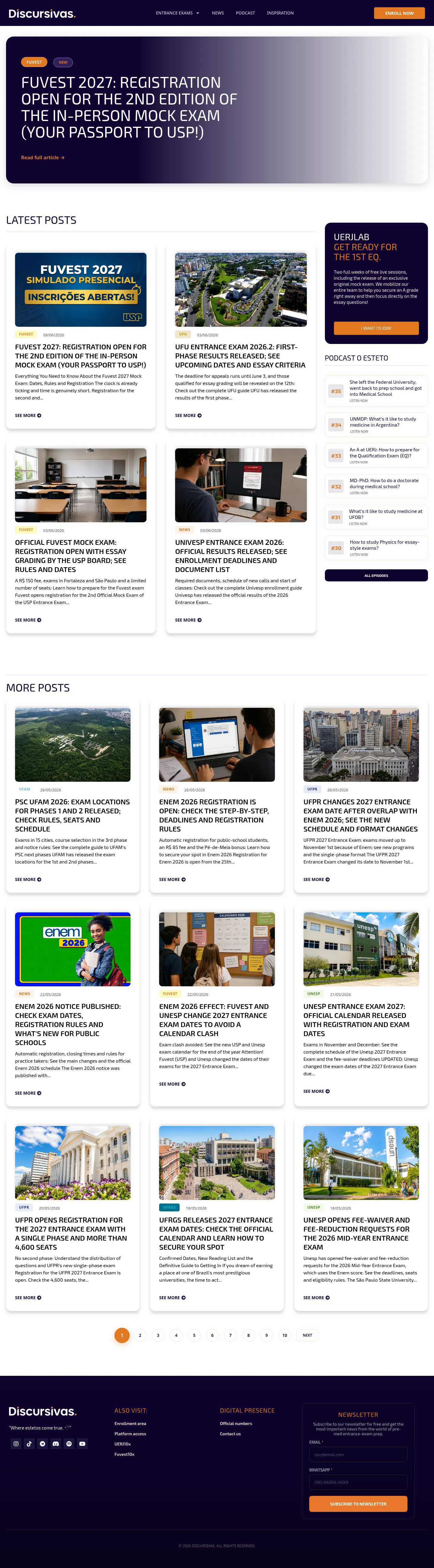 Portal Discursivas · Education · Content portal